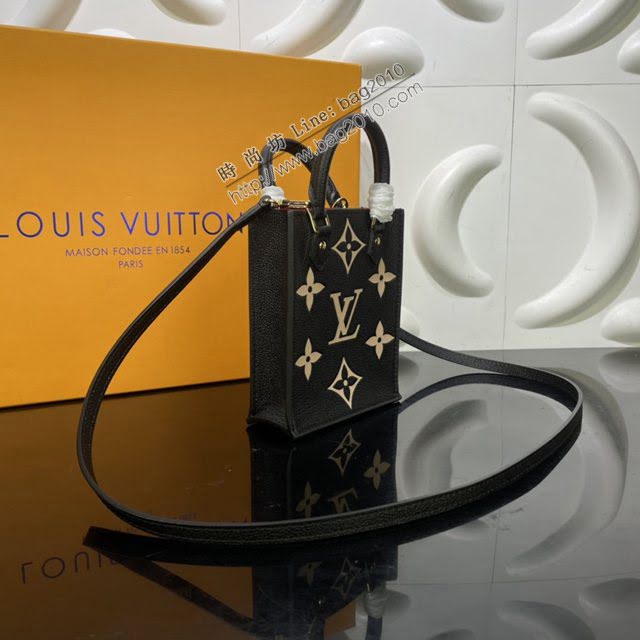 LOUIS VUITTON專櫃新款包包 路易威登Petit Sac Plat手袋 LV字母手提肩背斜挎女手機包 M80449  ydh4034